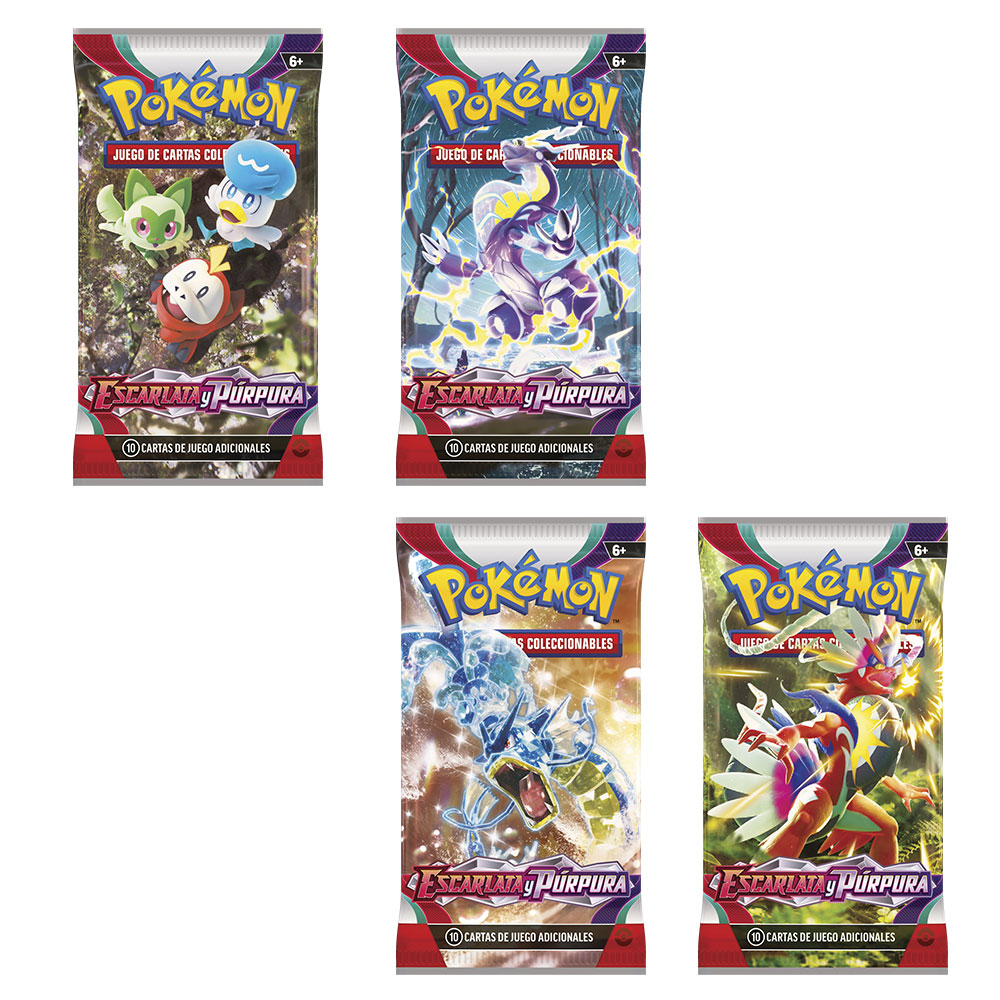 CARTAS DE POKEMON TCG SCARLET VIOLET BOOSTER SPA