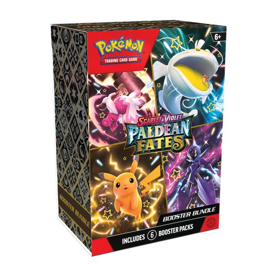 CARTAS DE POKEMON TCG PALDEAN FATES-BOOSTER BUNDLE ENG