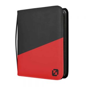 FUNDAS PARA CARTAS SHIELD+REGULAR BLACK-RED TOPLOA BINDER 1