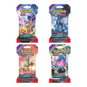 CARTAS DE POKEMON TCG SV-TEMPORAL FORCES-SLEEVED BOOTER PACK SPA