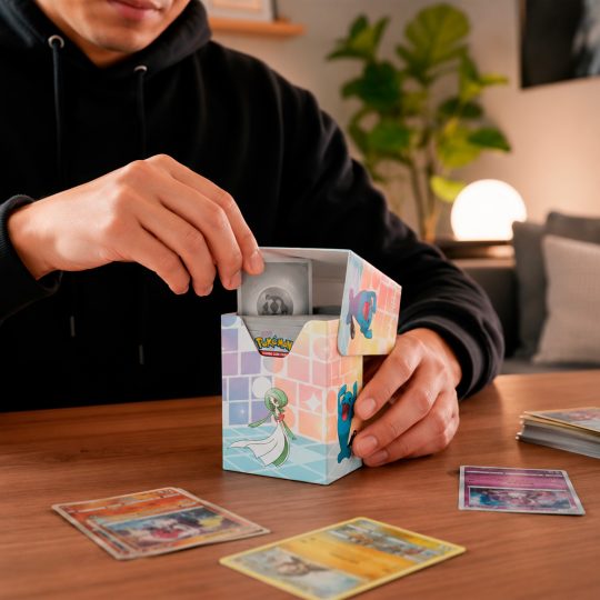 CONTENEDOR PARA CARTAS (DECK BOX) DE POKEMON FULL VIEW - XtremePlay Colombia