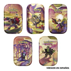 CARTAS DE POKEMON TCG SCARLET VIOLET SHROUDED FABLE-MINI TIN SPA
