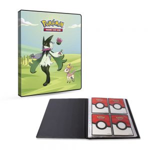 PORTAFOLIO DE 4 BOLSILLOS PARA CARTAS DE POKEMON - MORNING MEADOW