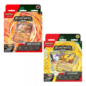 CARTAS DE POKEMON TCG NINETALES EX/ZAPDOS EX DELUXE BATTLE DECK ENG
