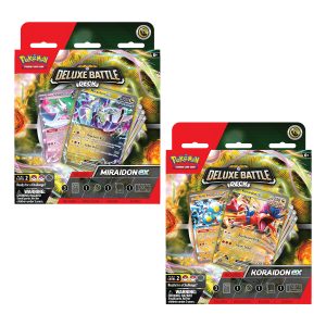 CARTAS DE POKEMON TCG MIRAIDON/KORAIDON EX DELUXE BATTLE DECK ENG