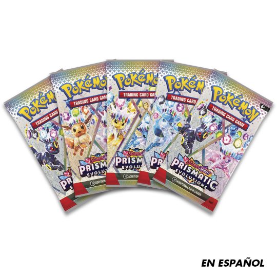 CARTAS DE POKEMON TCG SCARLET AND VIOLET-PRISMATIC EVOLUTIONS-BINDER COLLECTION SPA