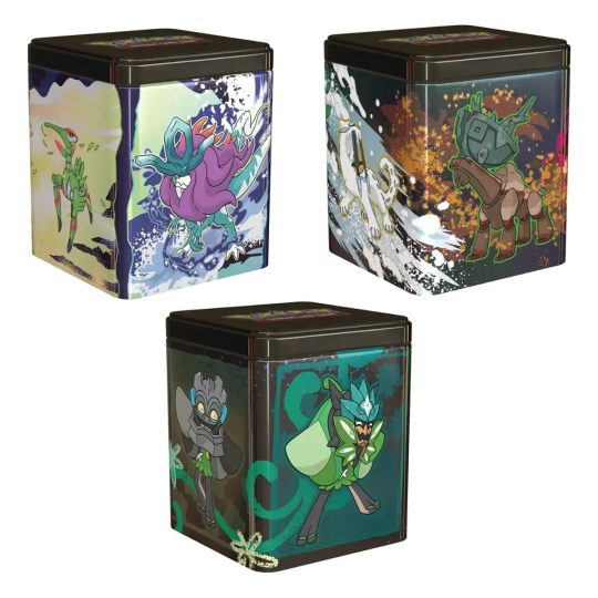 CARTAS DE POKEMON TCG STACKING TIN SPA