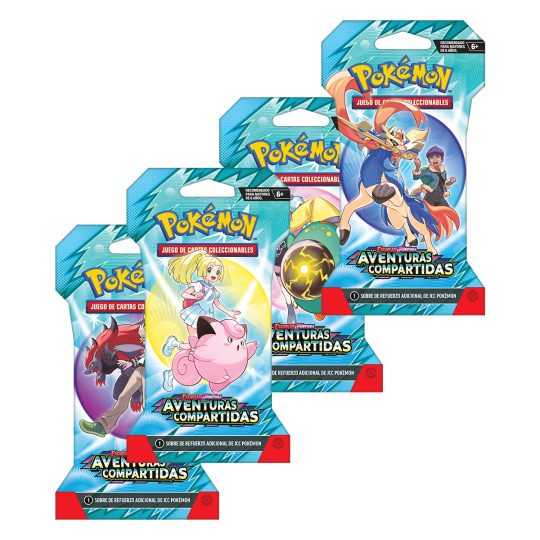 CARTAS DE POKEMON TCG SCARLET VIOLET-JOURNEY TOGETHER-SLEEVED BOOSTER SPA