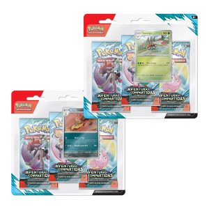 CARTAS DE POKEMON TCG SCARLET VIOLET-JOURNEY TOGETHER-3-PACK BLISTER SPA
