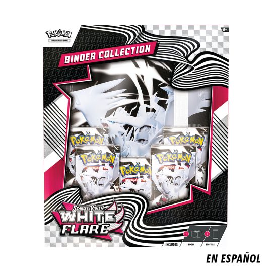 CARTAS DE POKEMON TCG SV WHITE FLARE BINDER COLLECTION SPA