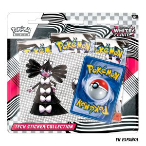 CARTAS DE POKEMON TCG SV WHITE FLARE TECH STICKER COLLECTION SPA