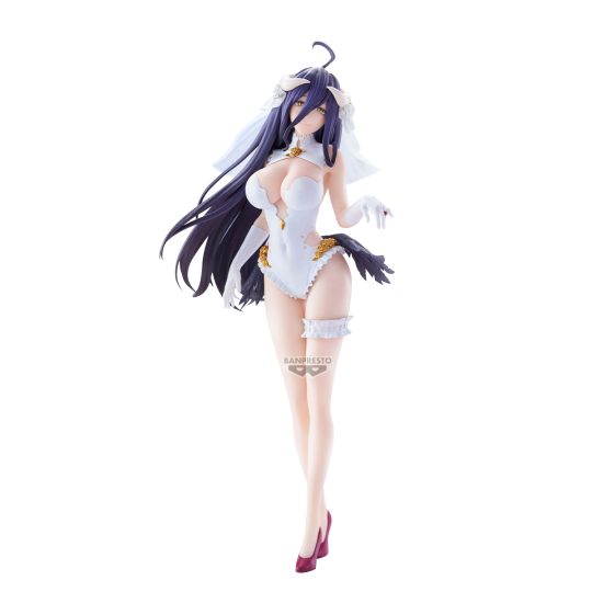 FIGURA BANDAI OVERLORD GLITTER GLAMOURS ALBEDO WEDDING