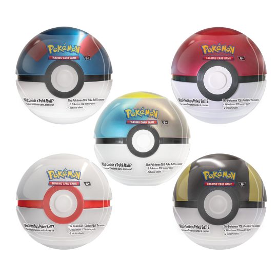 CARTAS DE POKEMON TCG POKE BALL TIN SPA