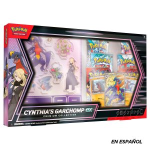 CARTAS DE POKEMON TCG CYNTHIA GARCHOMP EX PREMIUM COLLECTION SPA