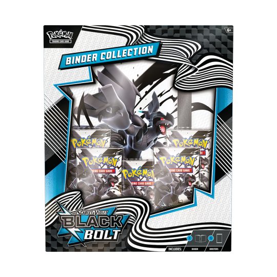 CARTAS DE POKEMON TCG SV BLACK BOLT BINDER COLLECTION ENG