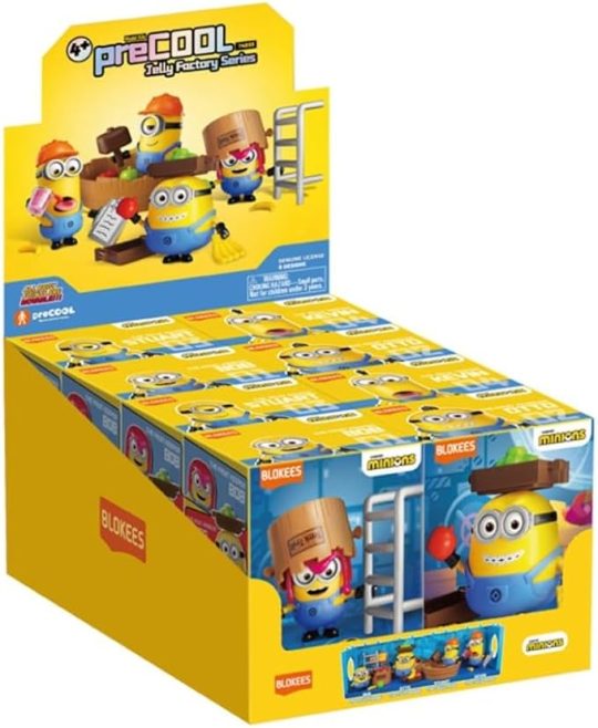 MODEL KIT DE BLOKEES MINIONS PRECOOL 01 KEVIN THE JELLY TASTER - XtremePlay Colombia