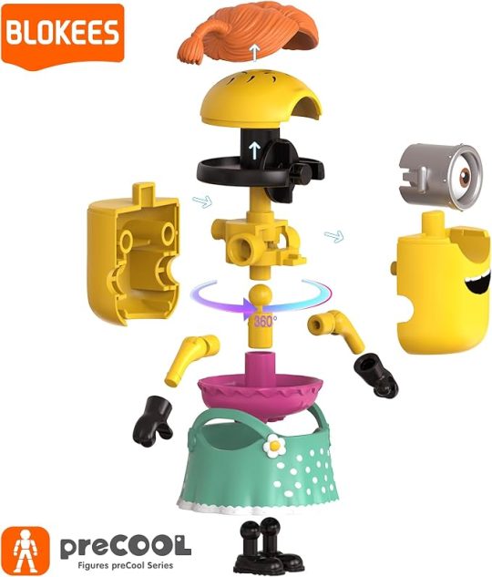MODEL KIT DE BLOKEES MINIONS PRECOOL 02 KEVIN SINGER - XtremePlay Colombia