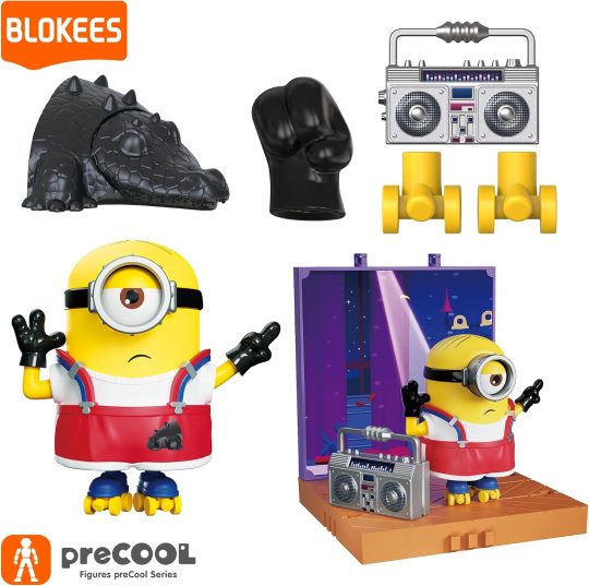 MODEL KIT DE BLOKEES MINIONS PRECOOL 02 STUART DANCER - XtremePlay Colombia