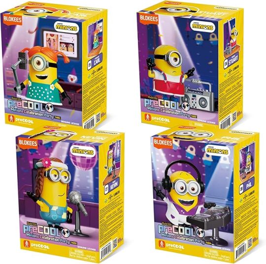 MODEL KIT DE BLOKEES MINIONS PRECOOL 02 KEVIN SINGER - XtremePlay Colombia