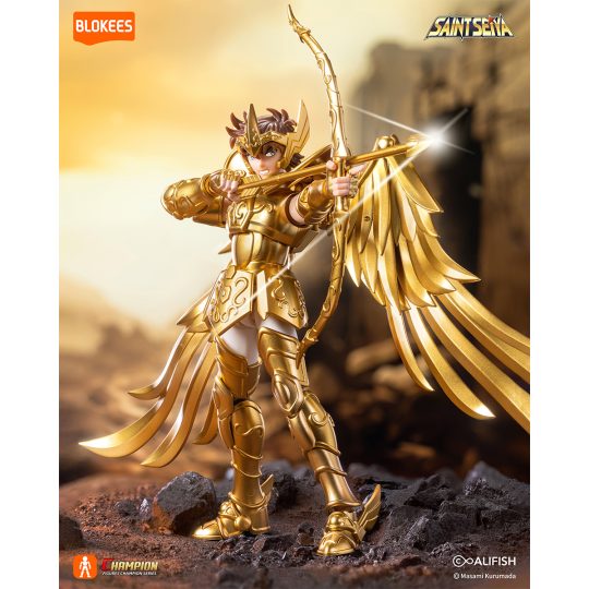 MODEL KIT DE BLOKEES SAINT SEIYA CHAMPION CLASS SAGITTARIUS AIOLOS