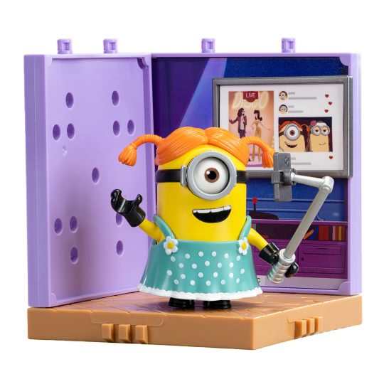 MODEL KIT DE BLOKEES MINIONS PRECOOL 02 CARL STREAMER