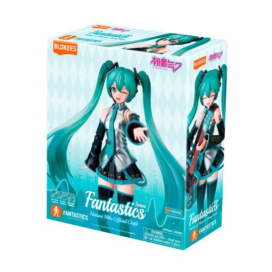 MODEL KIT DE BLOKEES HATSUNE MIKU FANT SERIE HATSUNE OFFICIAL OUTFIT