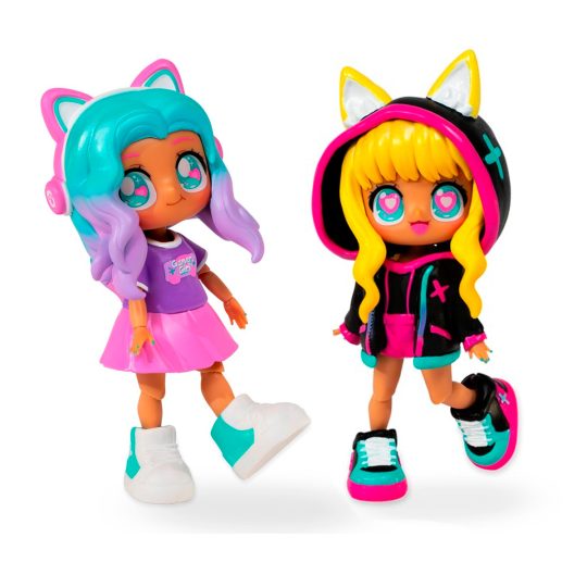MUÑECA ANIMAKII DOLL SET CYBERPUNK-GAMER
