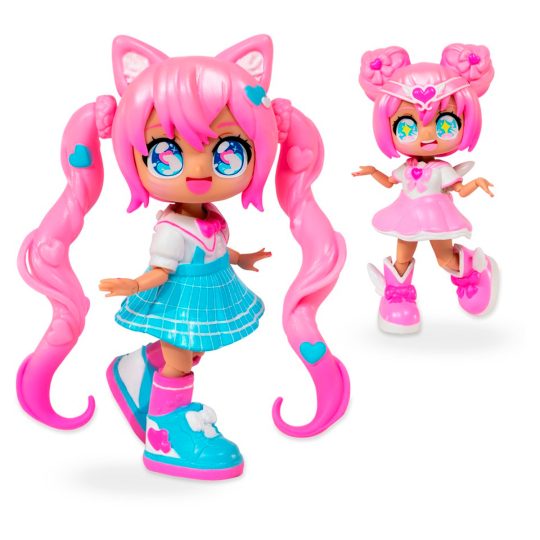 MUÑECA ANIMAKII DOLL SET MAGICAL GIRL-SCHOOL GIRL