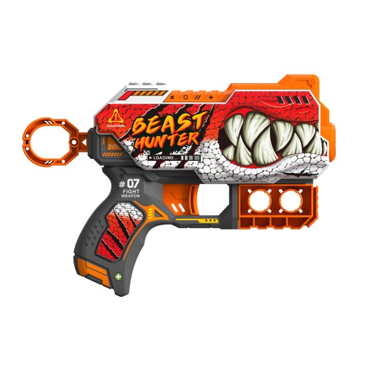JUGUETE PISTOLA DE 6 DARDOS-BEAST HUNTER