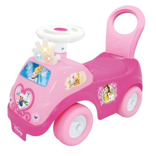 VEHICULOS MONTABLES PARA NIÑOS PRINCESA BRILLANTE CARRITO MUSICAL