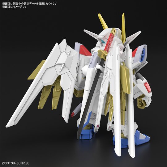 MAQUETAS DE MODELO ORIGINAL SD GUNDAM CROSS SILHOUETTE MIGHTY STRIKE