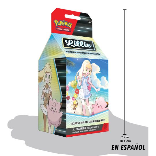 CARTAS DE POKEMON TCG LILLIE PREMIUM TOURNAMENT COLLECTION SPA