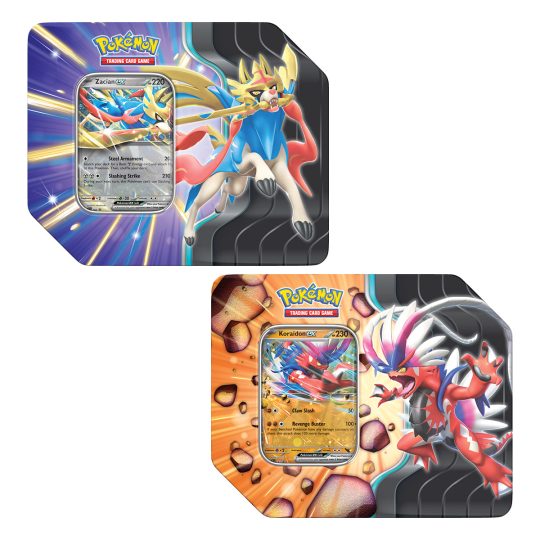 CARTAS DE POKEMON TCG SLASHING LEGENDS TIN ENG