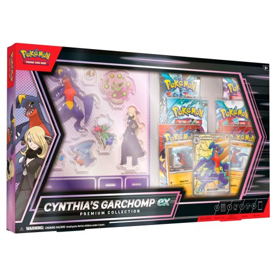 CARTAS DE POKEMON TCG CYNTHIA GARCHOMP EX PREMIUM COLLECTION ENG