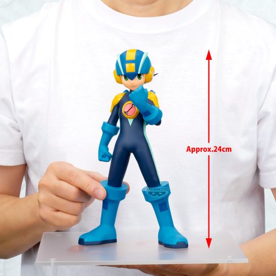 FIGURA BANDAI BANPRESTO MEGA MAN BATTLE NETWORK GRANDISTA MEGAMAN
