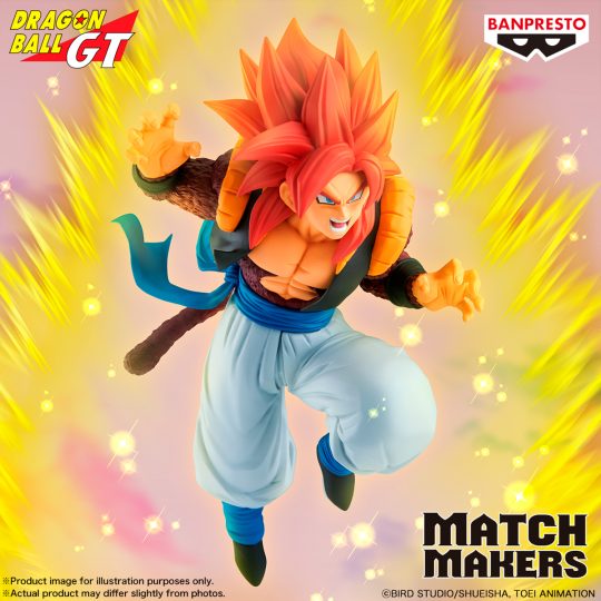 FIGURA BANDAI BANPRESTO DRAGON BALL GT MATCH MAKERS SS 4 GOGETA