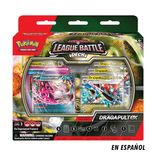 CARTAS DE POKEMON TCG DRAGAPULT EX LEAGUE BATTLE DECK SPA