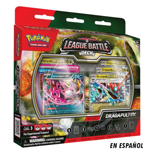 CARTAS DE POKEMON TCG DRAGAPULT EX LEAGUE BATTLE DECK SPA