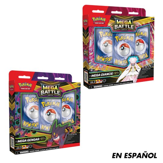 CARTAS DE POKEMON TCG OCTOBER DELUXE BATTLE DECKS SPA