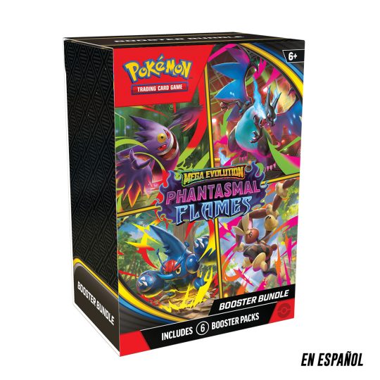 CARTAS DE POKEMON TCG MEGA EVOLUT PHANTASM FLAMES BOOSTER BUNDLE SPA