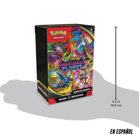CARTAS DE POKEMON TCG MEGA EVOLUT PHANTASM FLAMES BOOSTER BUNDLE SPA