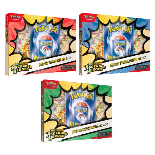 CARTAS POKEMON TCG MEGA EVOLUT IKKAKU CONFIDENT COLLECT EX BOX ENG