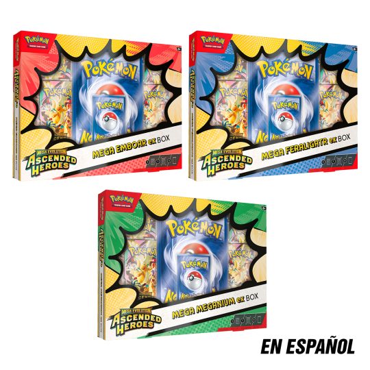 CARTAS POKEMON TCG MEGA EVOLUT IKKAKU CONFIDENT COLLECT EX BOX SPA