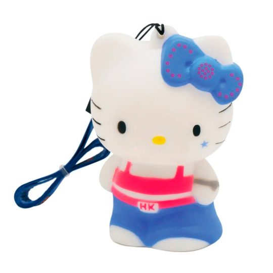 LUZ PORTATIL DE HELLO KITTY HIP HOP CON CORREA DE MANO