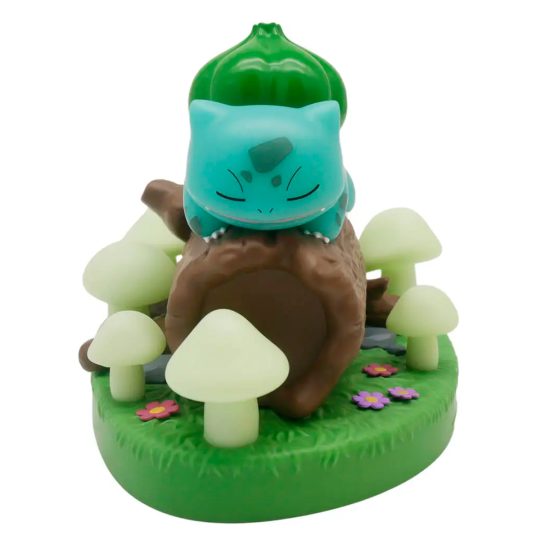 LUZ PORTATIL DE BULBASAUR CON ESCENA ILUMINADA - XtremePlay Colombia
