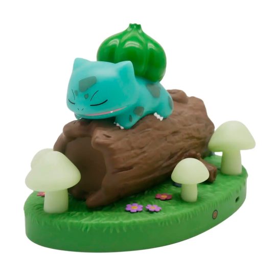 LUZ PORTATIL DE BULBASAUR CON ESCENA ILUMINADA - XtremePlay Colombia