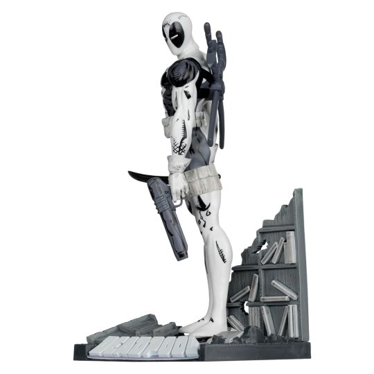 FIGURAS MCFARLANE MARVEL 1/10TH DEADPOOL NEW MUTANTS 98 LINE ART - XtremePlay Colombia