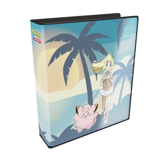ALBUM 2 PULGADAS LILLIE Y CLEFAIRY PARA POKEMON TCG