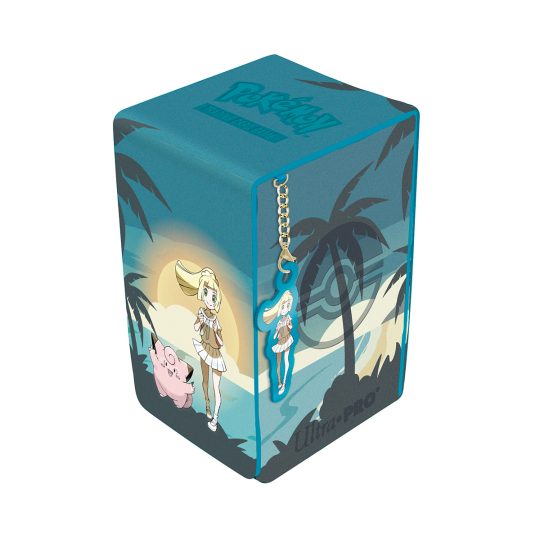 PORTA MAZO ALCOVE TOWER LILLIE Y CLEFAIRY PARA POKEMON TCG - XtremePlay Colombia