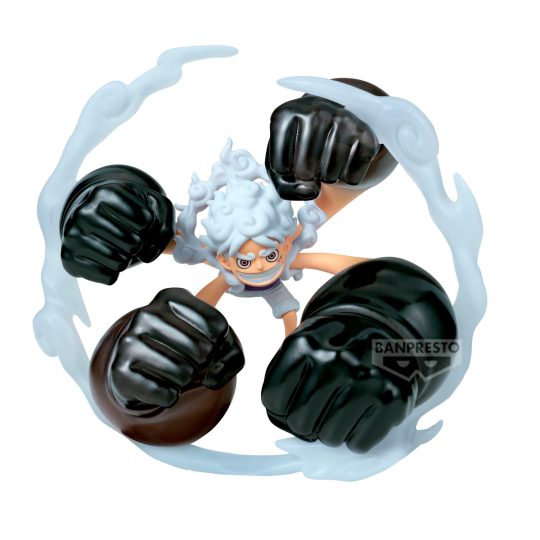 FIGURA BANDAI ONE PIECE WCF MONKEY D LUFFY GEAR5 DAWN GATLING - XtremePlay Colombia